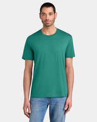 Custom men's tri-blend t-shirt 4.5 oz - Eucalyptus Blue