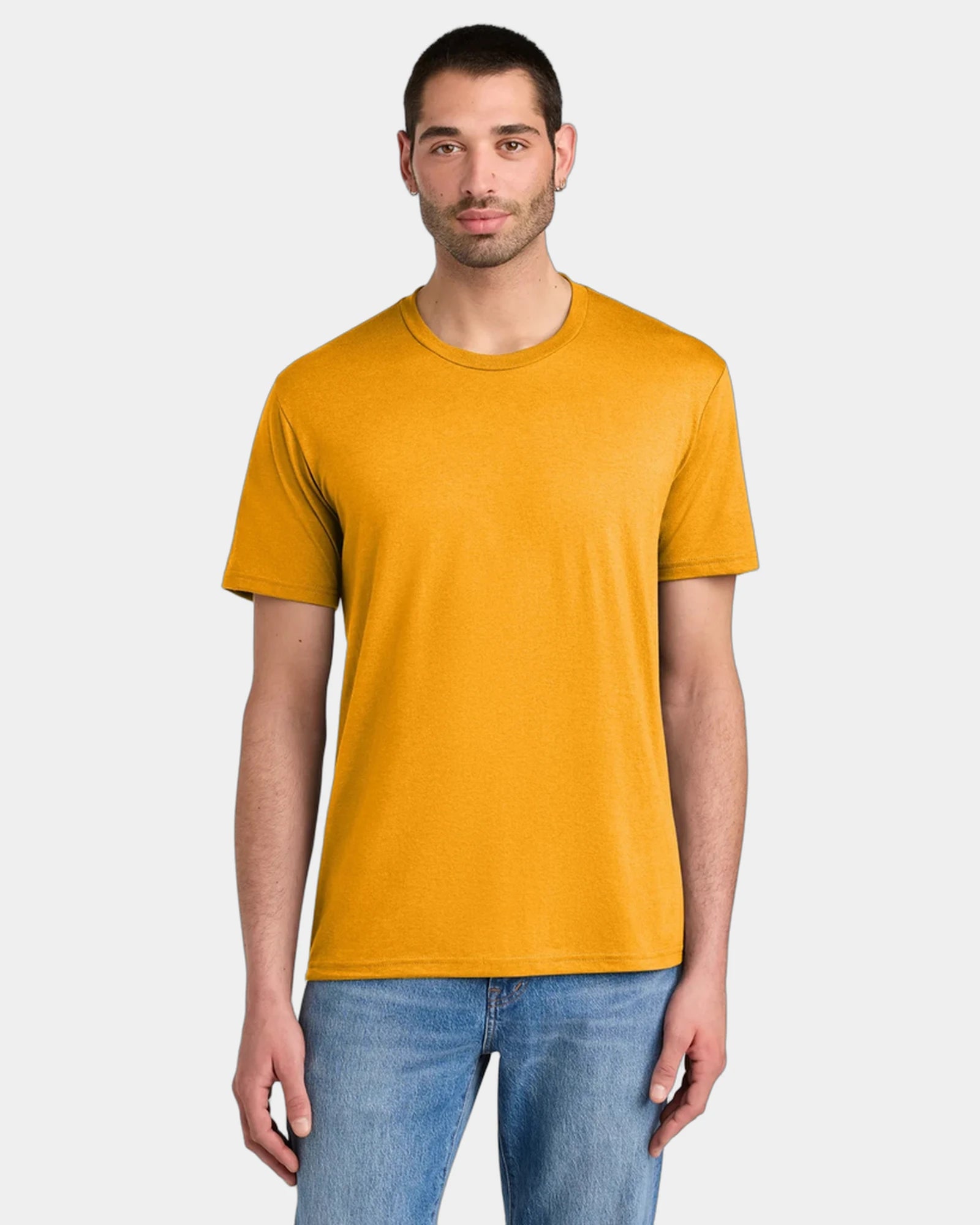 Custom men's tri-blend t-shirt 4.5 oz - Gold