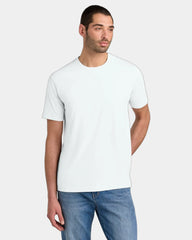 Custom men's tri-blend t-shirt 4.5 oz - White