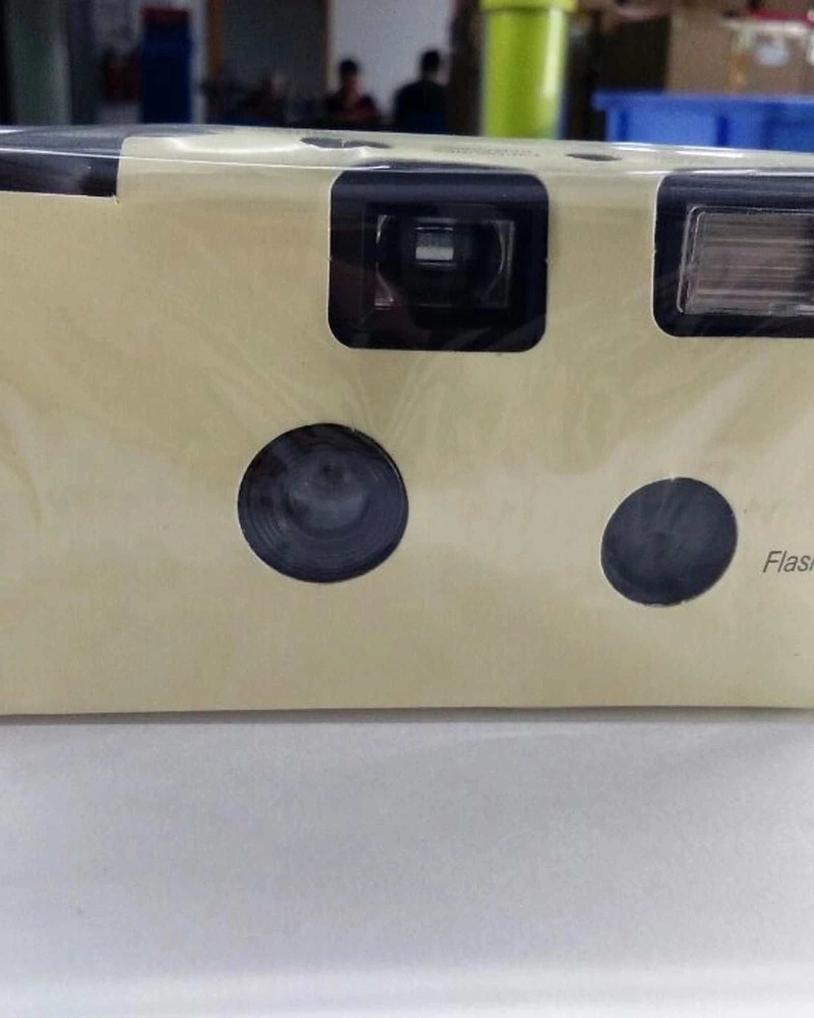Custom single use camera with built-in flash - 2