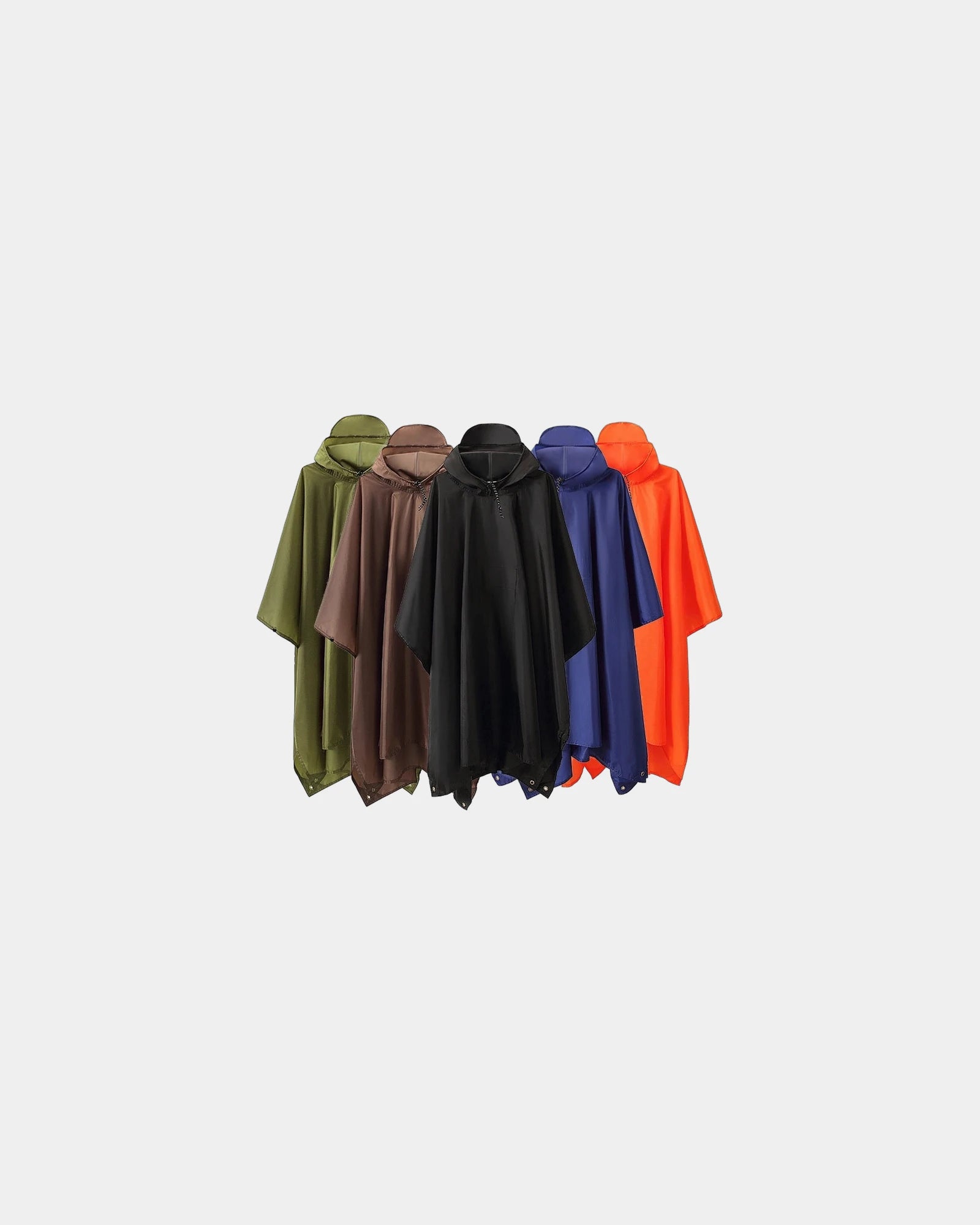 Custom waterproof 3-in-1 rain poncho for outdoor use - Assorted