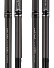 Custom micro point pen with brushed-steel finish - 4