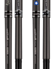 Custom micro point pen with brushed-steel finish - 5