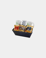 Branded gift tray with mugs and Hershey's Kisses set - Black