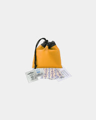 Custom polyester first aid kit cinch pouch - 7 piece - Orange
