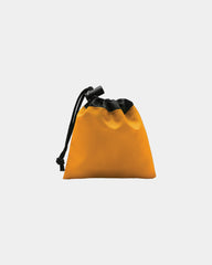 Custom polyester first aid kit cinch pouch - 11 piece - Orange