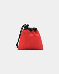 Custom polyester first aid kit cinch pouch - 11 piece - Red
