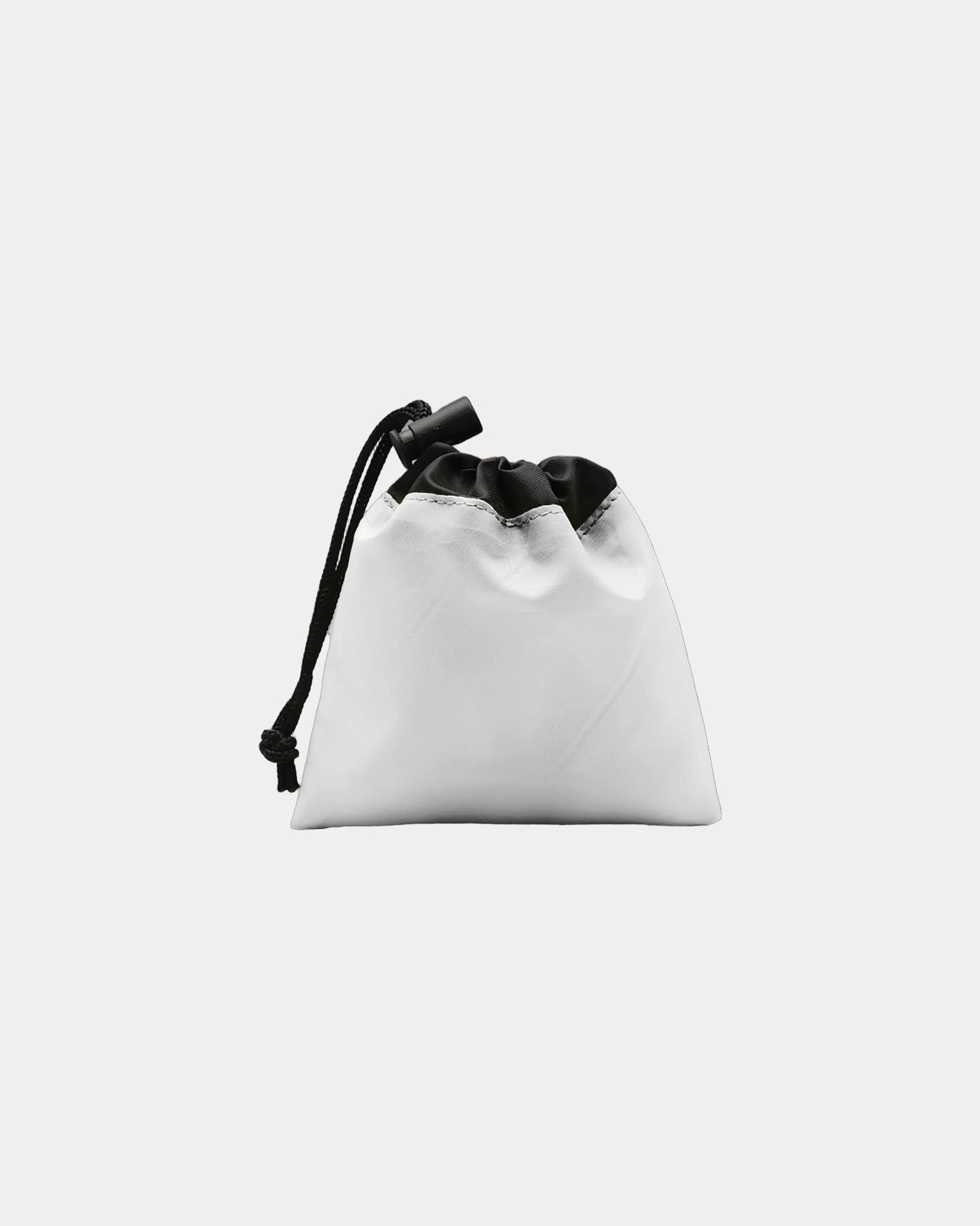 Custom polyester first aid kit cinch pouch - 11 piece - White