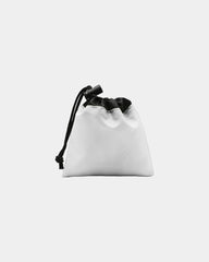 Custom polyester first aid kit cinch pouch - 11 piece - White