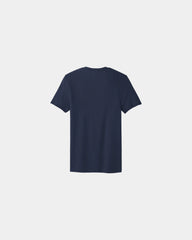 Custom cotton concert tee for men's casual wear - New Navy