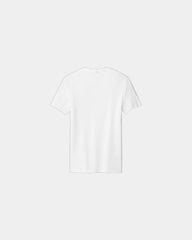 Custom cotton concert tee for men's casual wear - White