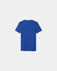 Custom cotton concert tee for men's casual wear - Deep Royal