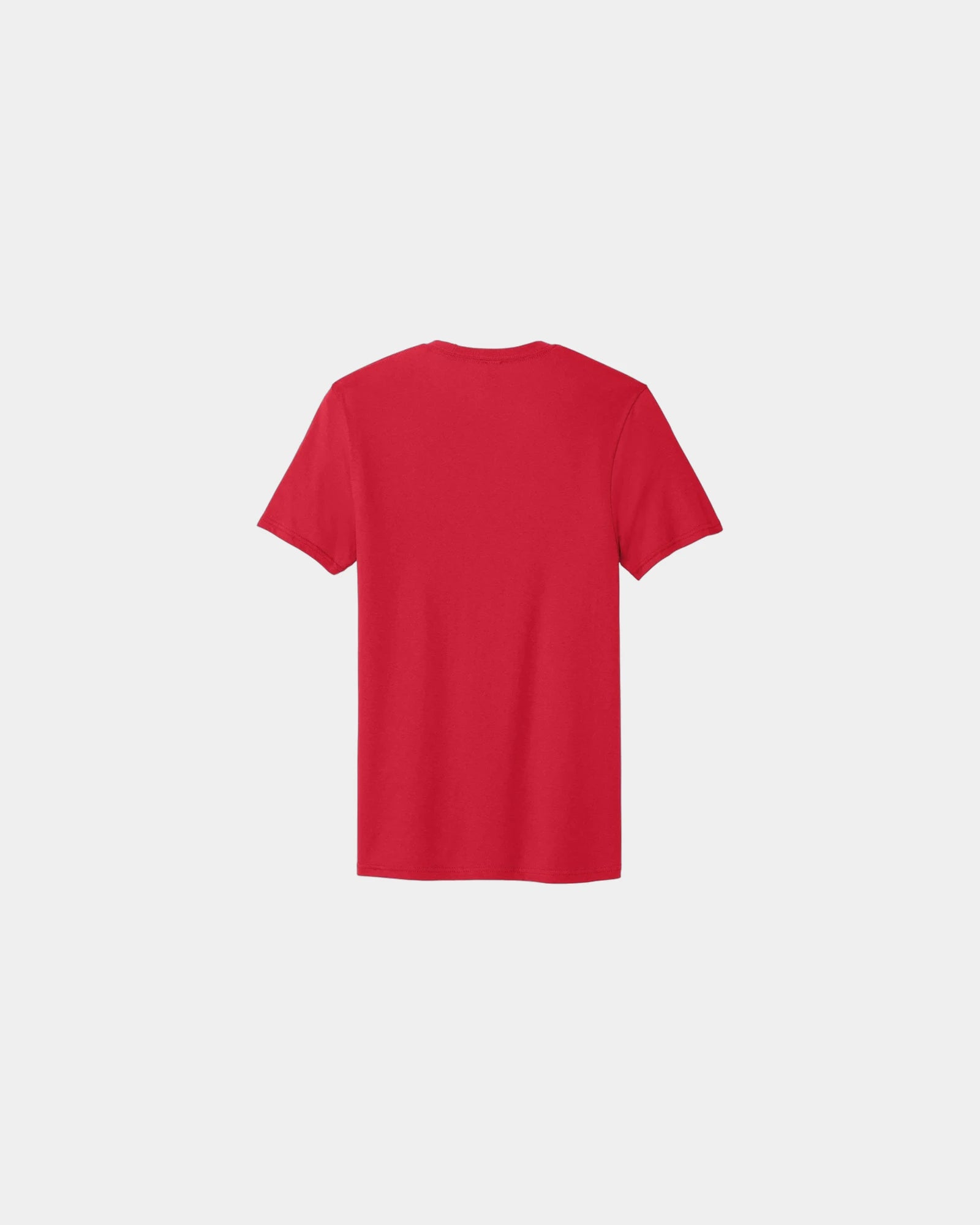 Custom cotton concert tee for men's casual wear - New Red