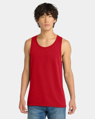Custom cotton concert tank top for teams and events - New Red