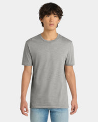 Custom ring spun cotton Medal Tee shirt - Light Grey