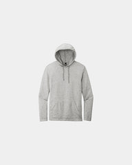 Custom French terry hoodie featherweight pullover - Light Heather Grey