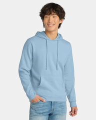 Custom fleece hoodie 8.3 oz cotton/poly blend - Ice Blue