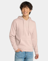 Custom fleece hoodie 8.3 oz cotton/poly blend - Rosewater Pink