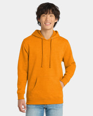 Custom fleece hoodie 8.3 oz cotton/poly blend - Marigold Heather