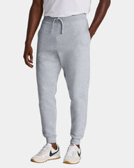 Custom fleece jogger sweatpants for companies and teams - Light Heather Grey