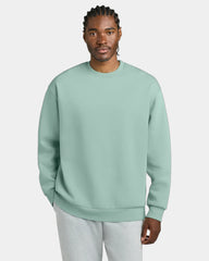 Custom heavyweight fleece crewneck sweatshirt, unisex - Dusty Sage