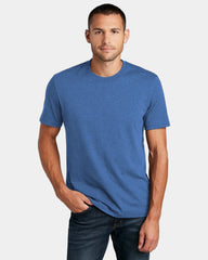 Custom recycled cotton unisex t-shirt Re-Tee - Blue Heather
