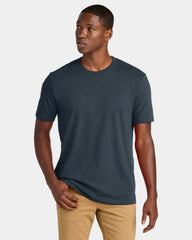 Custom recycled cotton unisex t-shirt Re-Tee - True Navy
