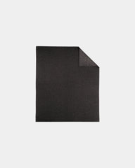 Custom recycled cotton blanket 50" x 60" Re-Fleece - Charcoal Heather