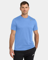 Custom recycled polyester Nike Team rLegend Tee - Valor Blue
