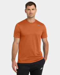 Custom recycled polyester Nike Team rLegend Tee - Desert Orange