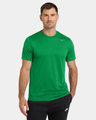 Custom recycled polyester Nike Team rLegend Tee - Apple Green