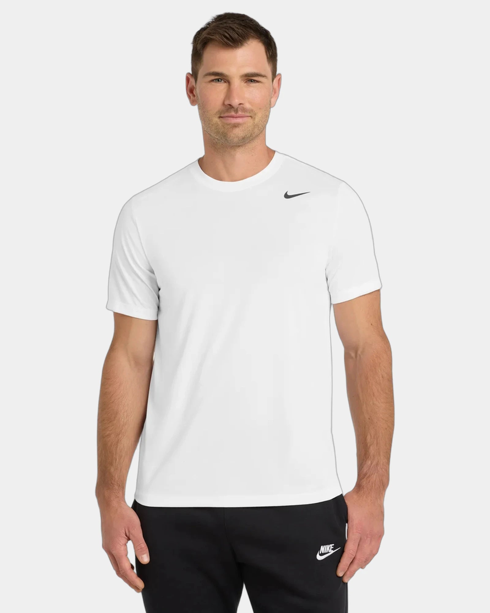 Custom recycled polyester Nike Team rLegend Tee - White