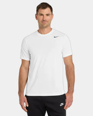 Custom recycled polyester Nike Team rLegend Tee - White