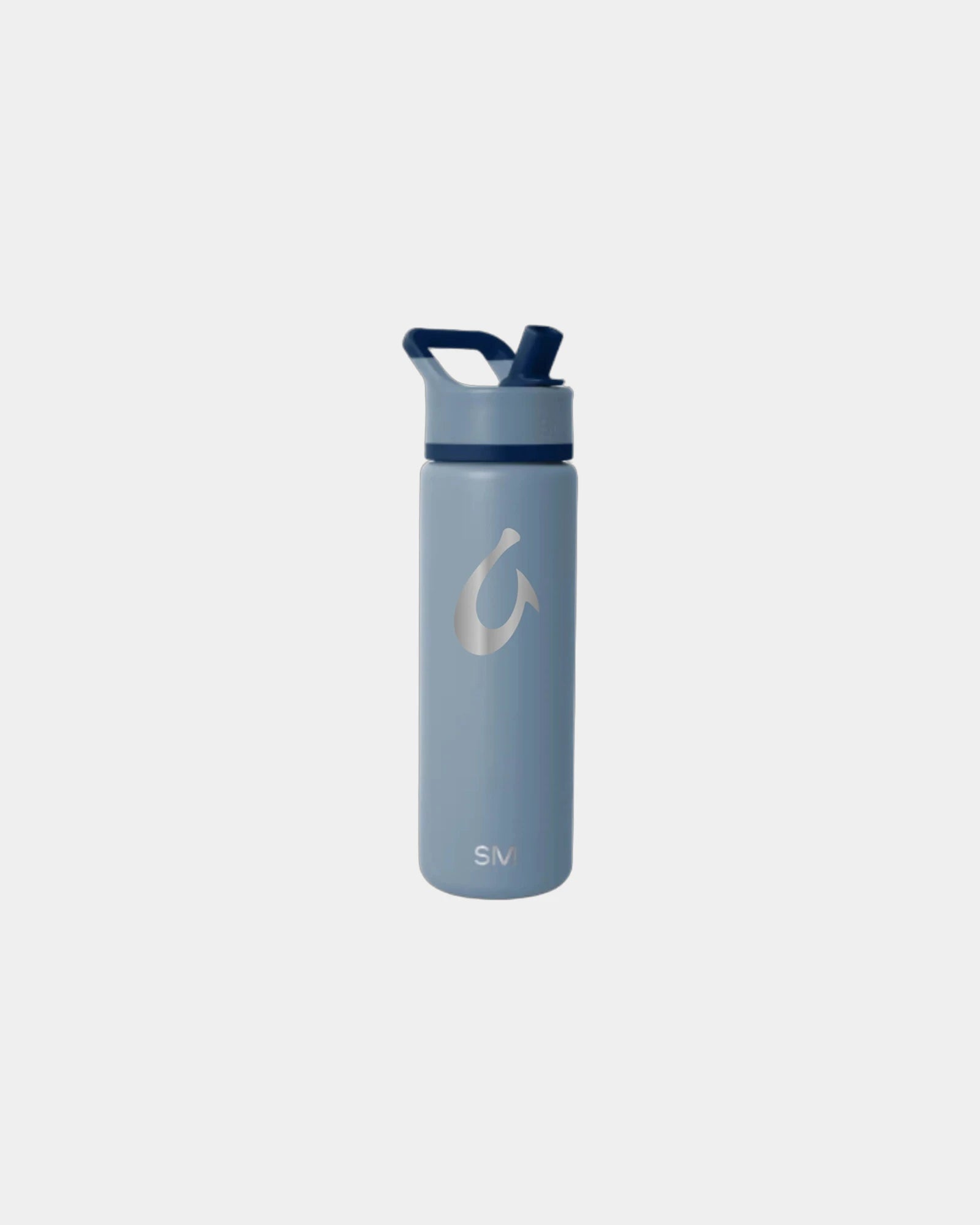 Custom insulated stainless steel 22-oz water bottle - Blue Dune