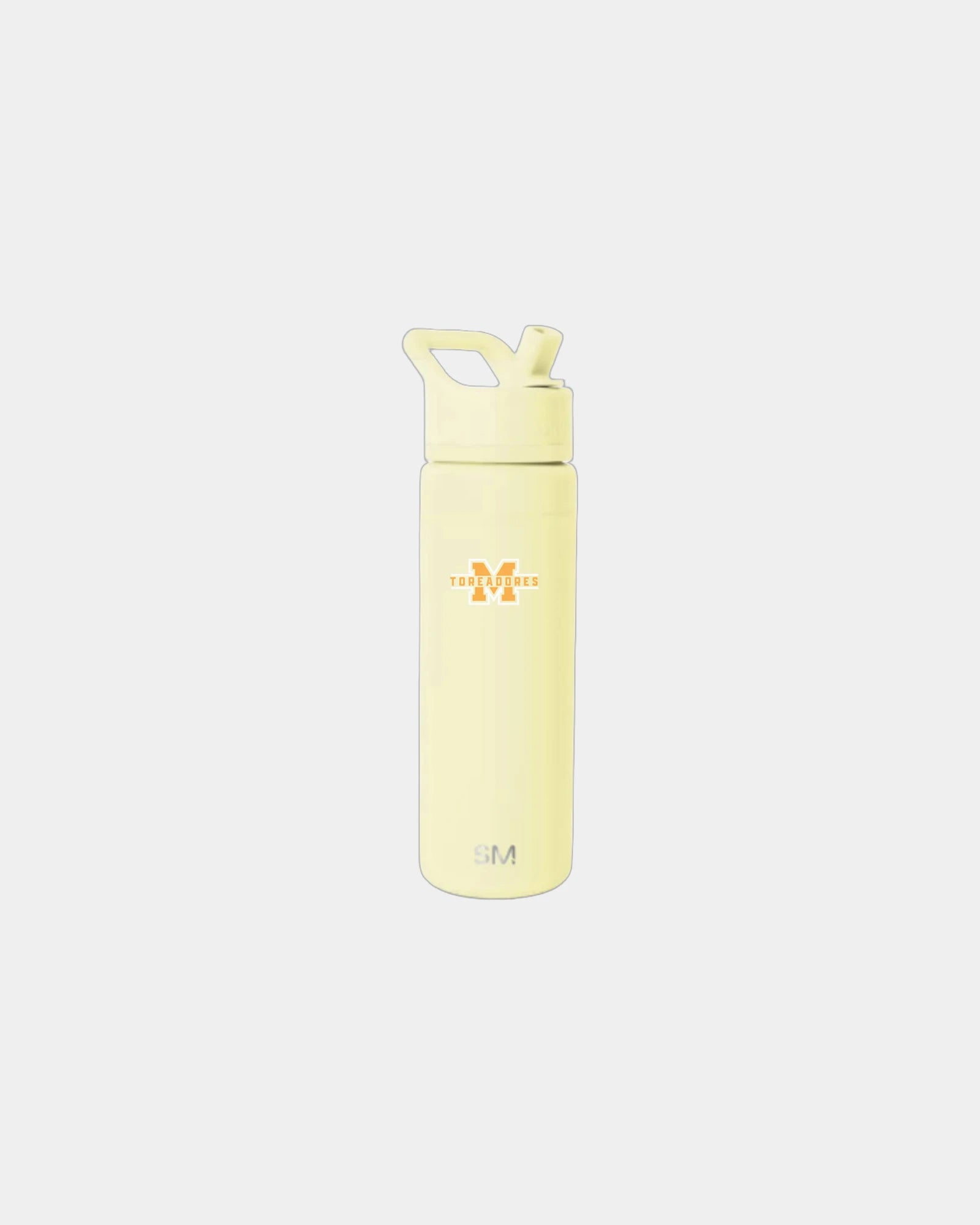 Custom insulated stainless steel 22-oz water bottle - Buttercup