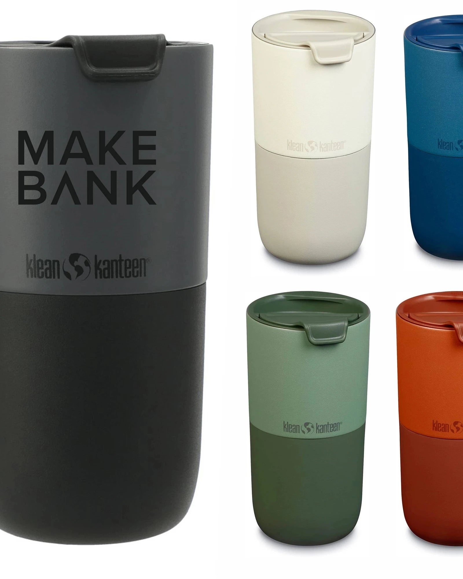 Custom recycled stainless steel 16-oz tumbler - 1
