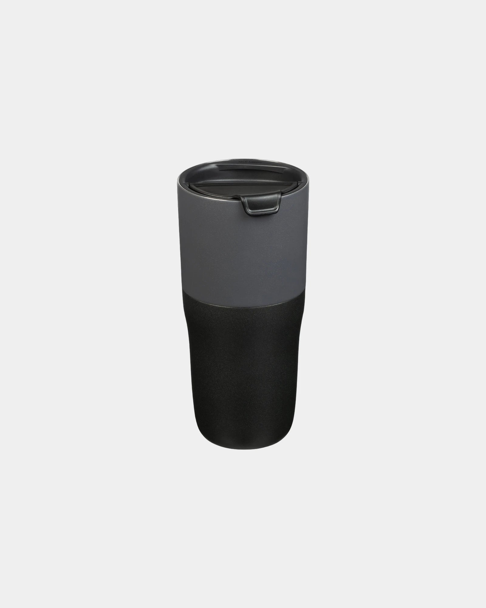 Custom recycled stainless steel 26-oz insulated tumbler - Asphalt Gray