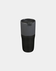 Custom recycled stainless steel 26-oz insulated tumbler - Asphalt Gray