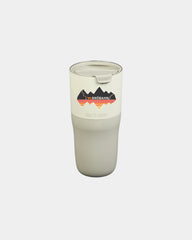 Custom recycled stainless steel 26-oz insulated tumbler - Tofu