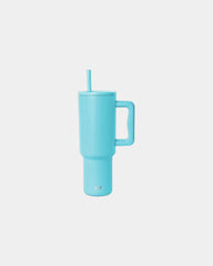 Custom insulated stainless steel 40-oz tumbler handle - Nantucket Tide