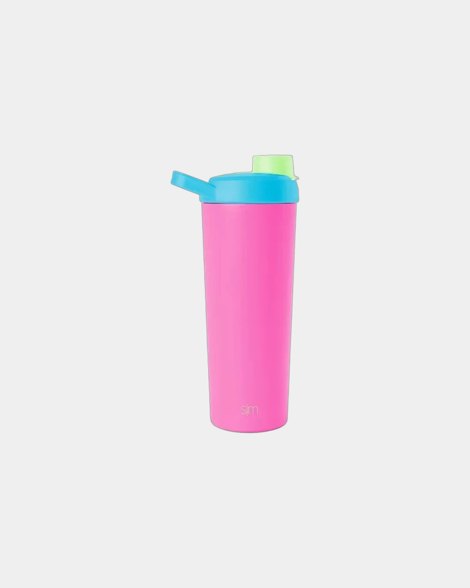 Custom stainless steel 24 oz protein shaker bottle - 80S Mix