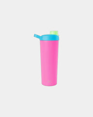 Custom stainless steel 24 oz protein shaker bottle - 80S Mix