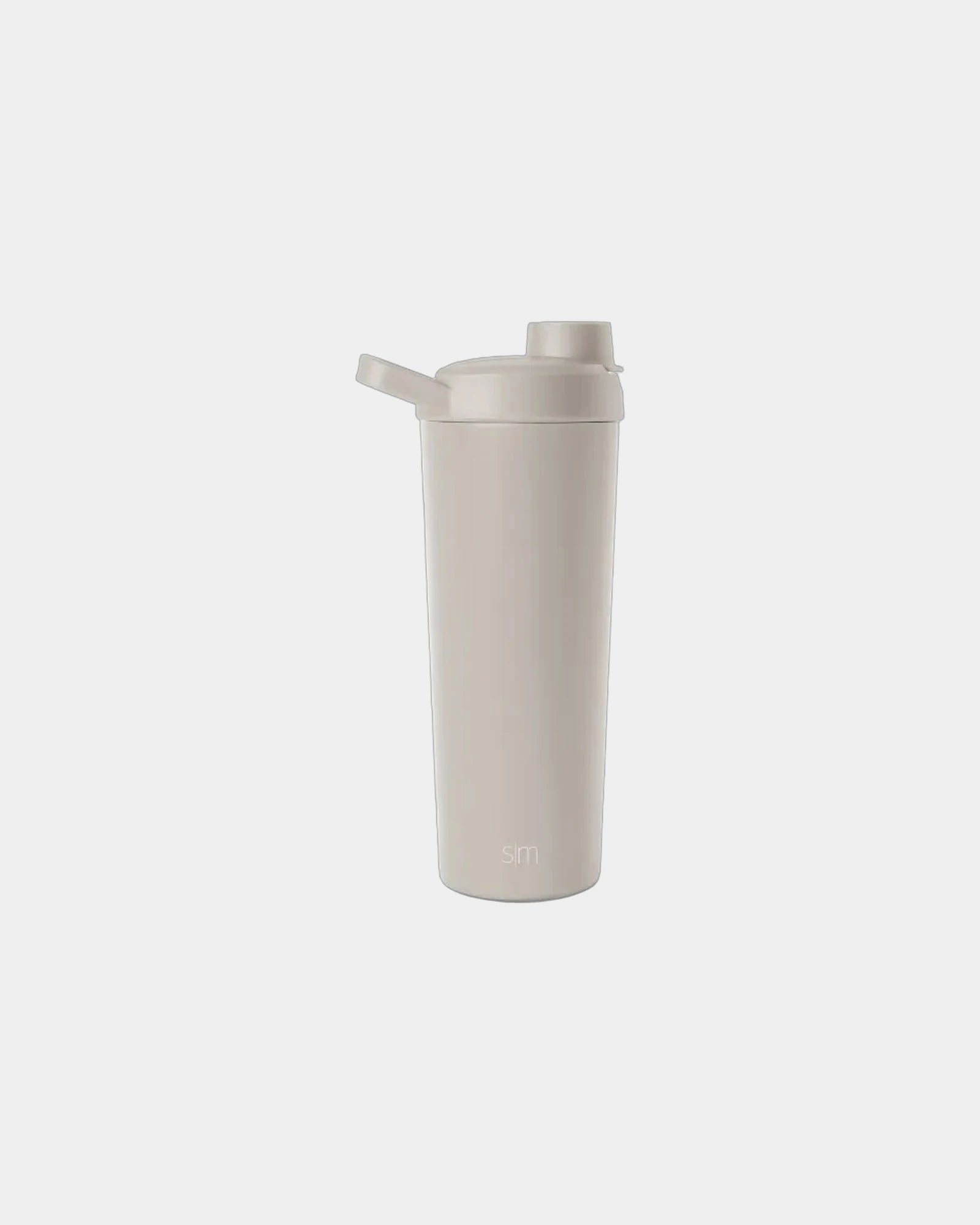 Custom stainless steel 24 oz protein shaker bottle - Almond Birch