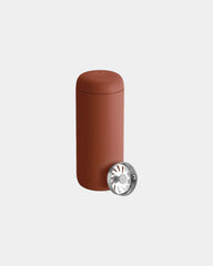Custom stainless steel 16 oz travel mug with splash guard - Sienna