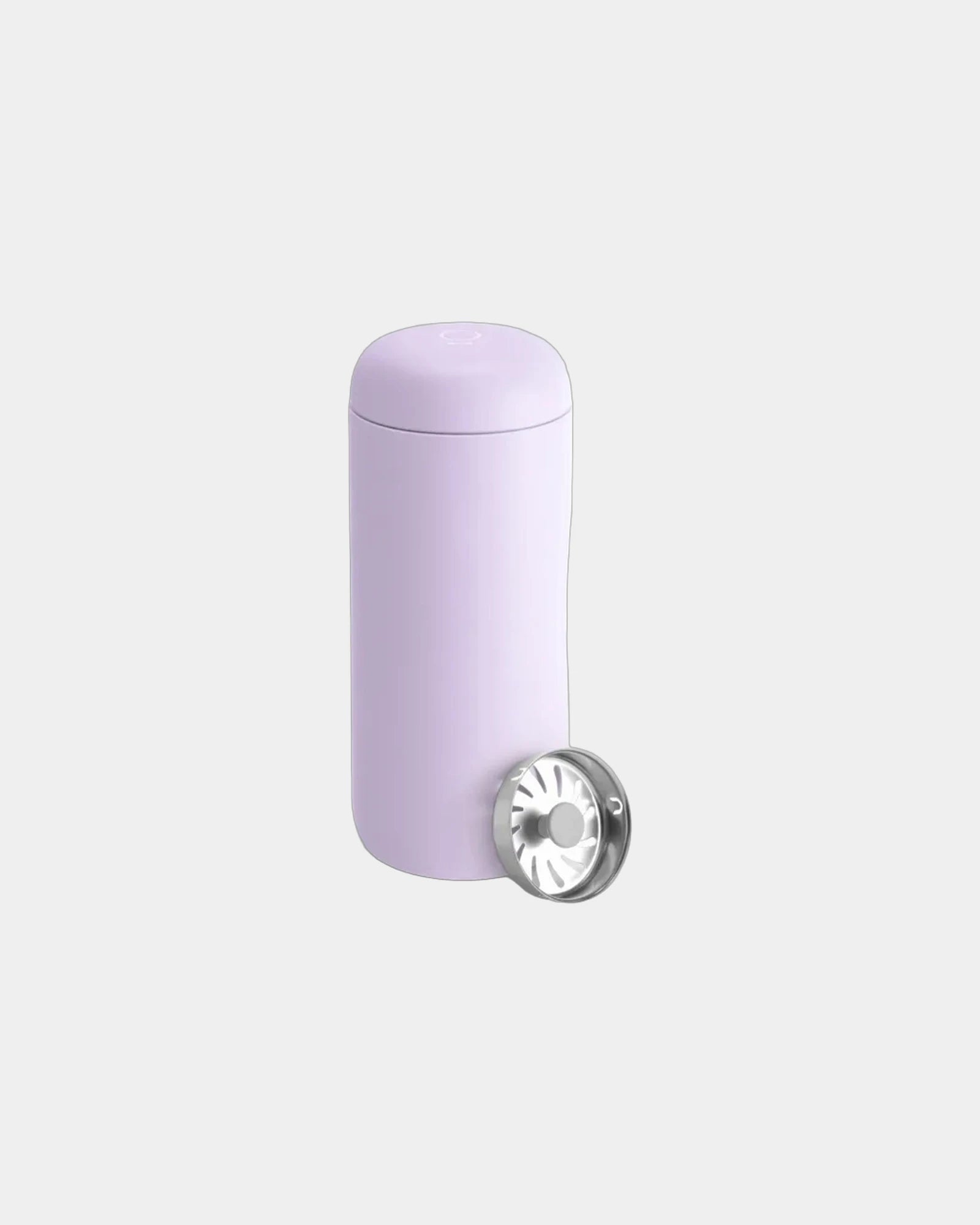 Custom stainless steel 16 oz travel mug with splash guard - Peri Twinkle