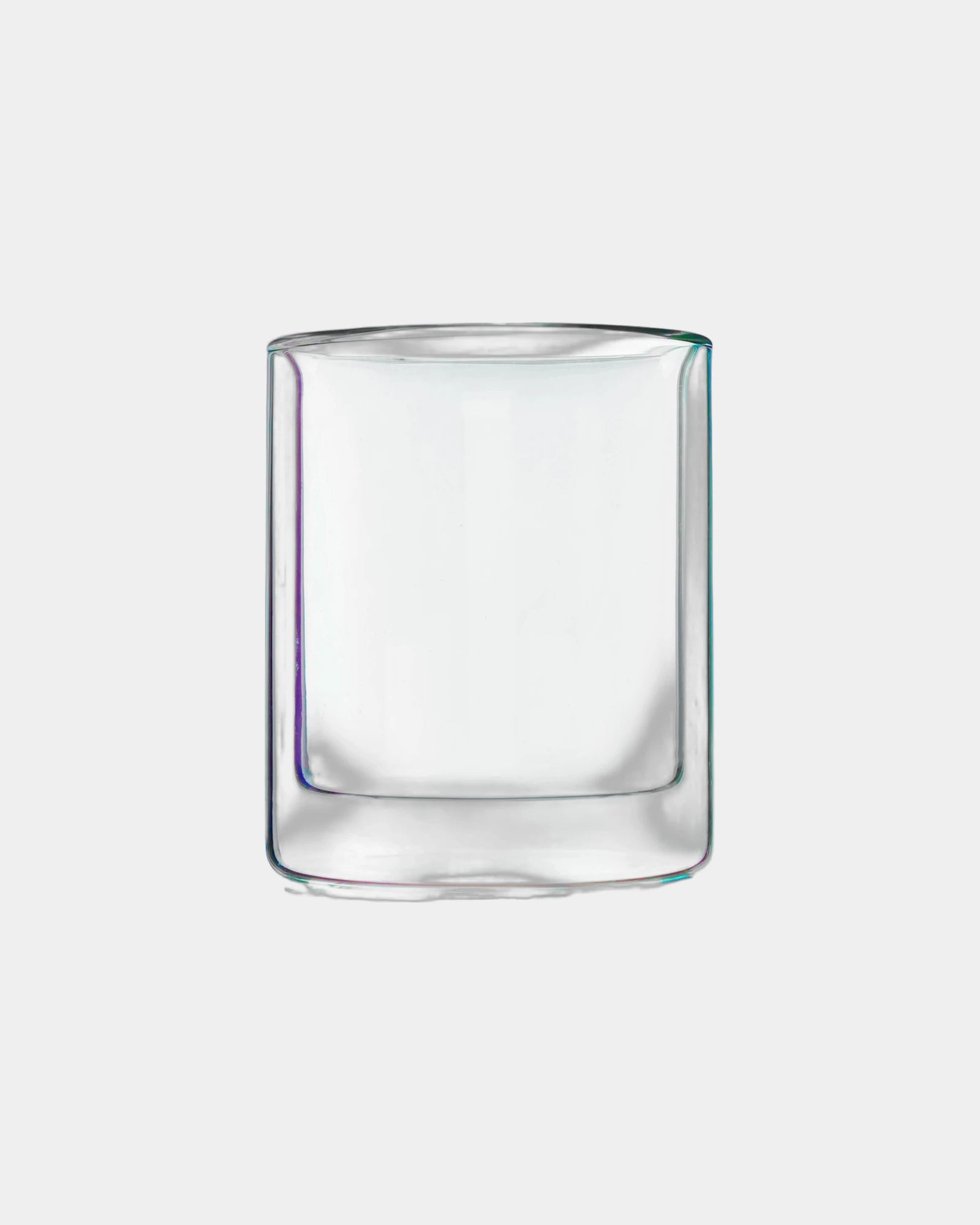 Custom double-wall 12 oz iridescent old fashioned glass - 1