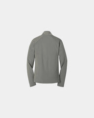 Custom stretch fleece jacket for teams and events - Metal Grey