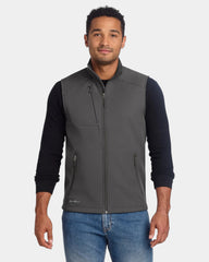 Custom waterproof soft shell vest with fleece lining - Iron Gate