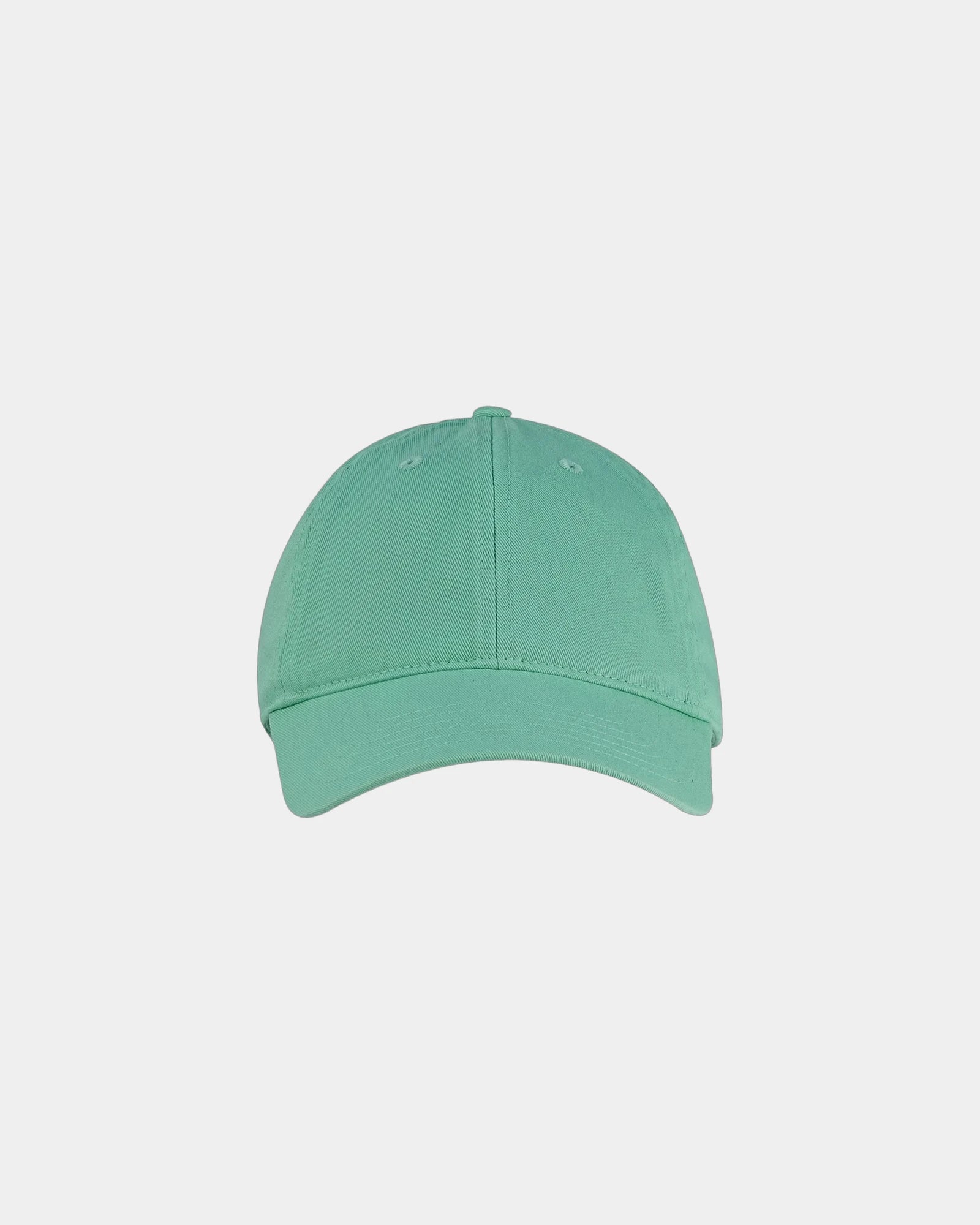 Custom organic cotton six-panel baseball cap - Mint