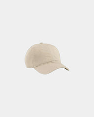 Custom organic cotton six-panel baseball cap - Oyster